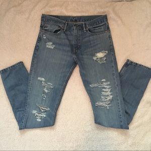 Ripped Levi’s Denim Jeans! Size 34/36